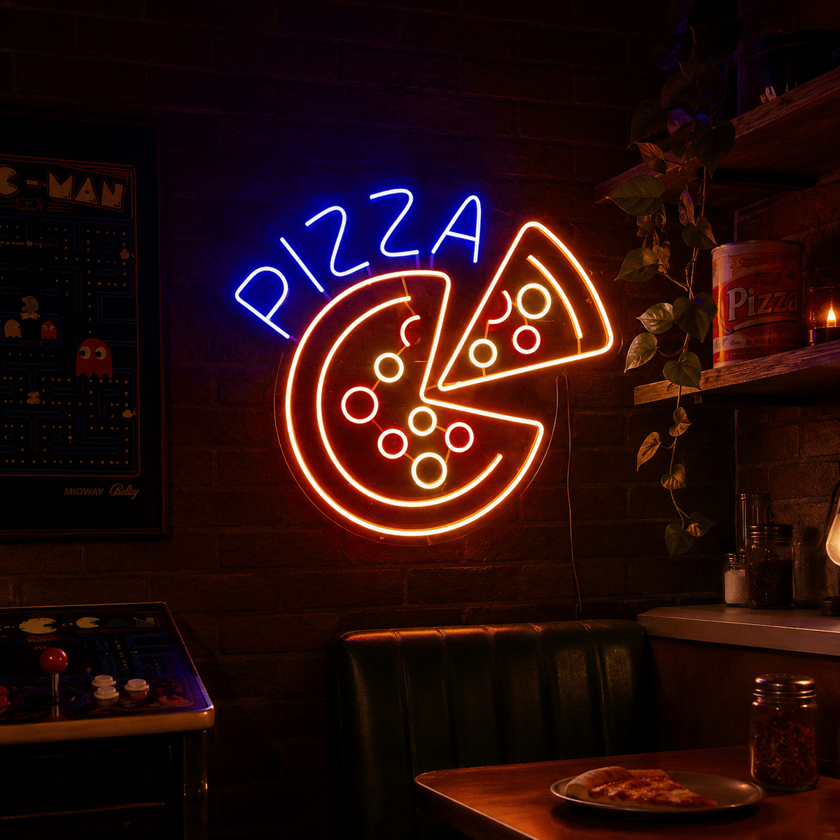 Pizza Wall Decor LED Neon Sign Wall Neon Sign - Shineneon