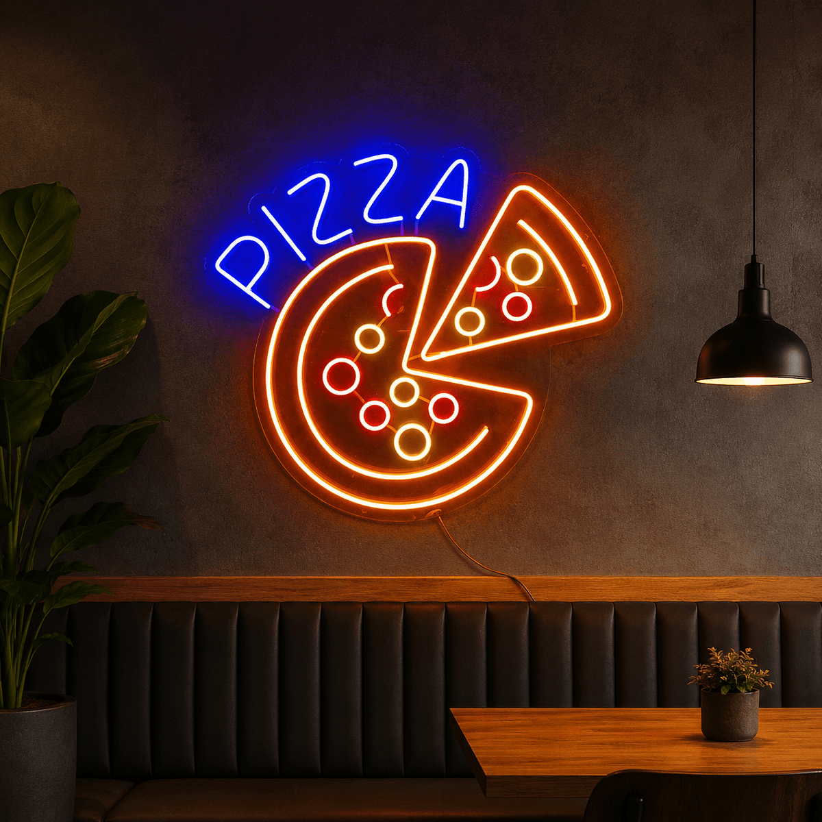Pizza Wall Decor LED Neon Sign Wall Neon Sign - Shineneon