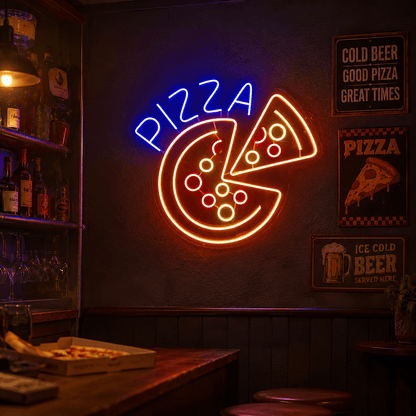 Pizza Wall Decor LED Neon Sign Wall Neon Sign - Shineneon