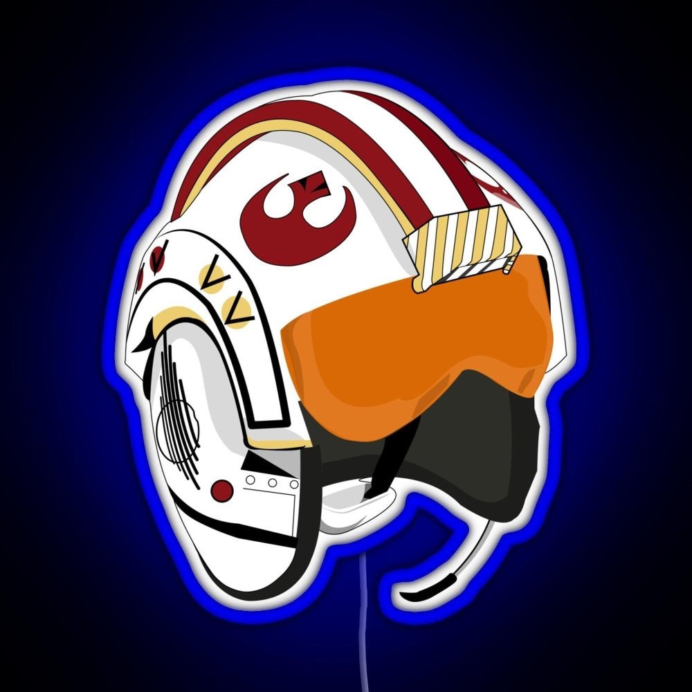 Pl 1 Red Squadron Rgb Led Neon Sign Pop Wall Art - Shineneon