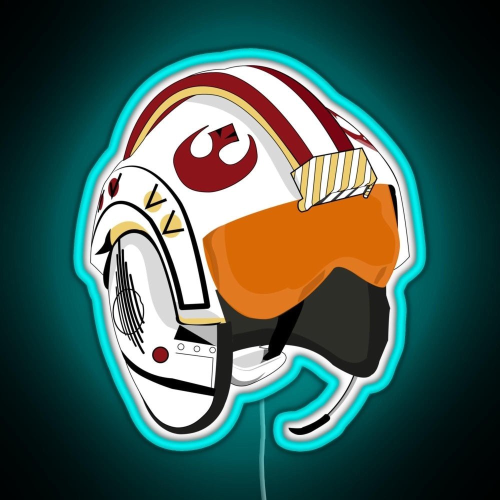 Pl 1 Red Squadron Rgb Led Neon Sign Pop Wall Art - Shineneon