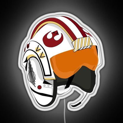 Pl 1 Red Squadron Rgb Led Neon Sign Pop Wall Art - Shineneon