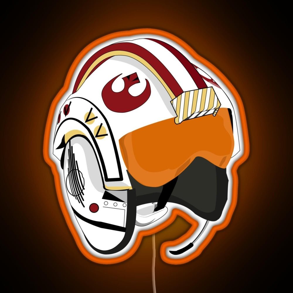 Pl 1 Red Squadron Rgb Led Neon Sign Pop Wall Art - Shineneon