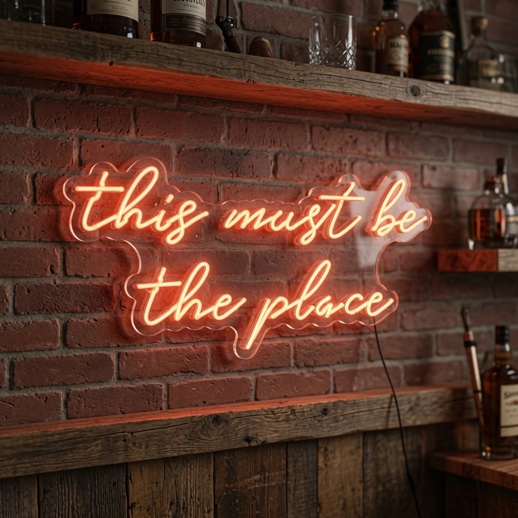 Place LED Neon Sign - 02 High-Converting Product Image