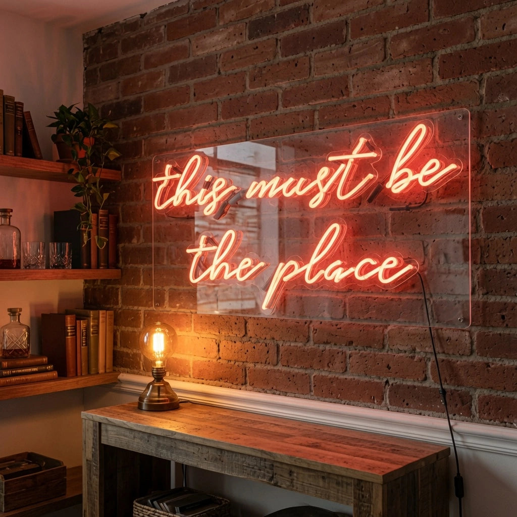 Place LED Neon Sign - 03 Real Lifestyle Scene