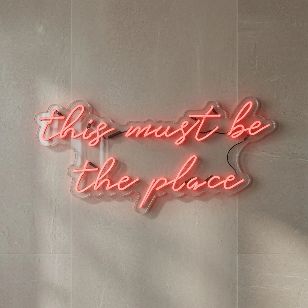 Place LED Neon Sign - 04 Size Image