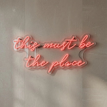 Place LED Neon Sign - 04 Size Image