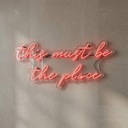 Place LED Neon Sign - Shineneon