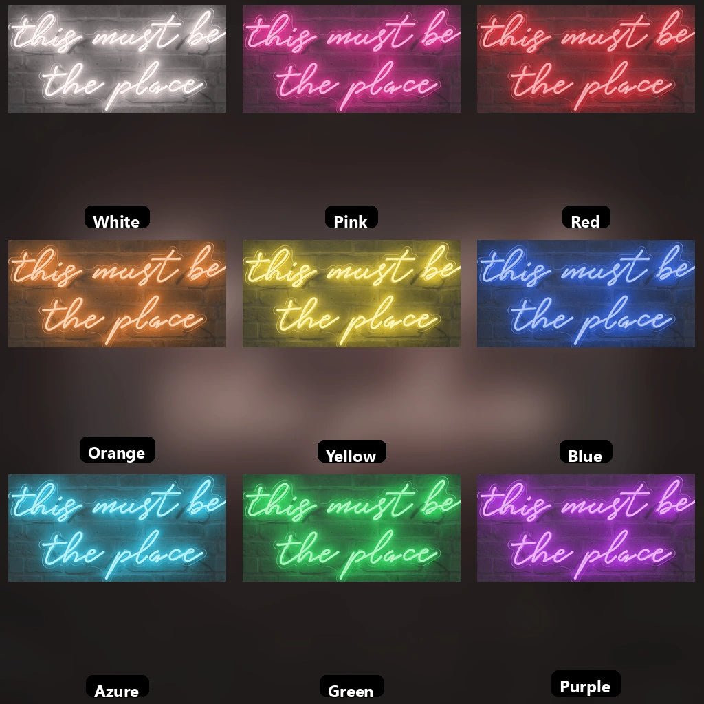 Place LED Neon Sign - Shineneon