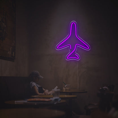 Plane Outline Led Neon Sign | Shineneon