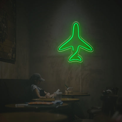 Plane Outline Led Neon Sign | Shineneon