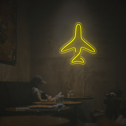 Plane Outline Led Neon Sign | Shineneon