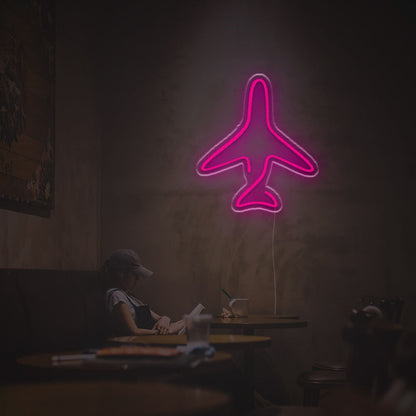 Plane Outline Led Neon Sign | Shineneon