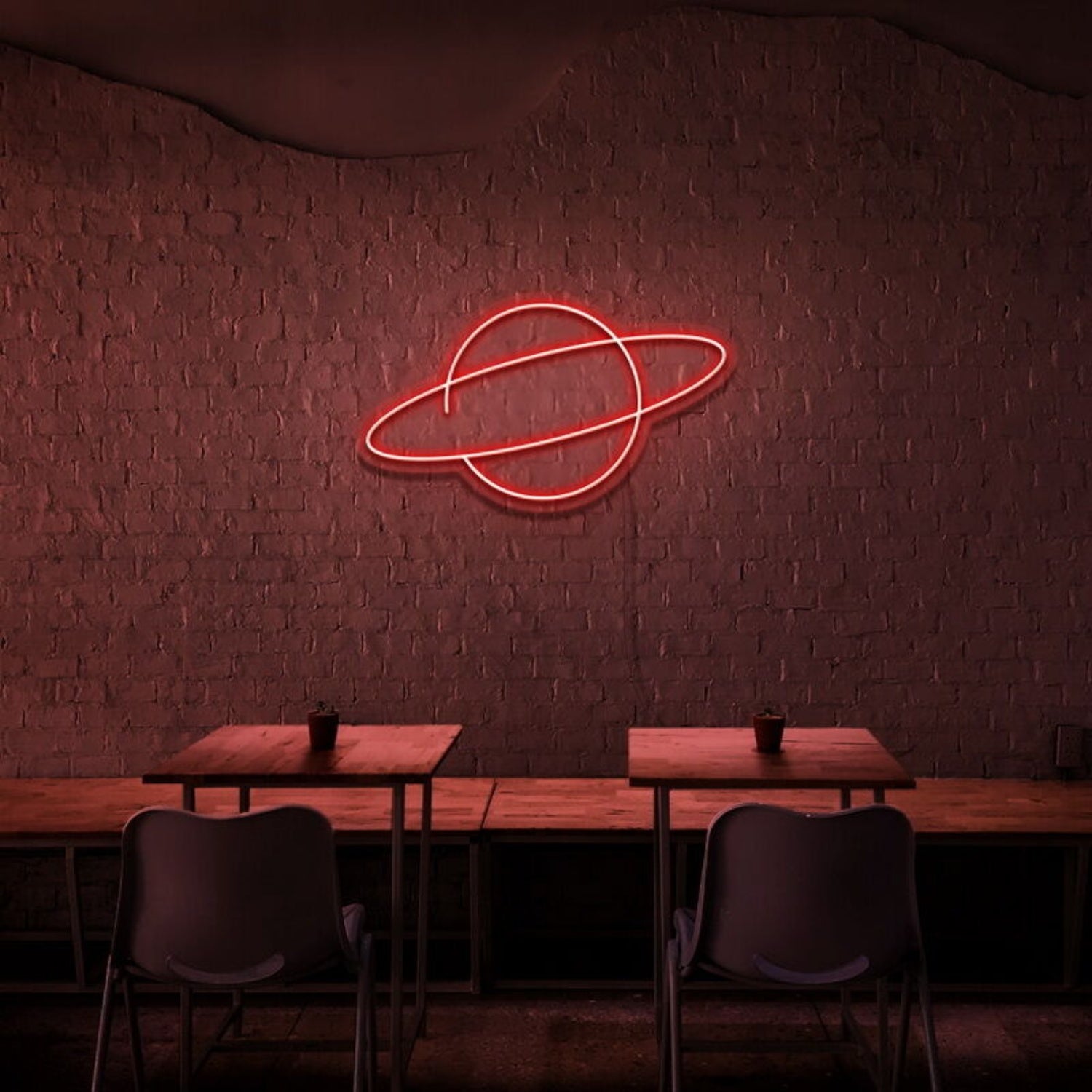 Planet Led Neon Sign Celestial And Dreamy Touch | Shineneon