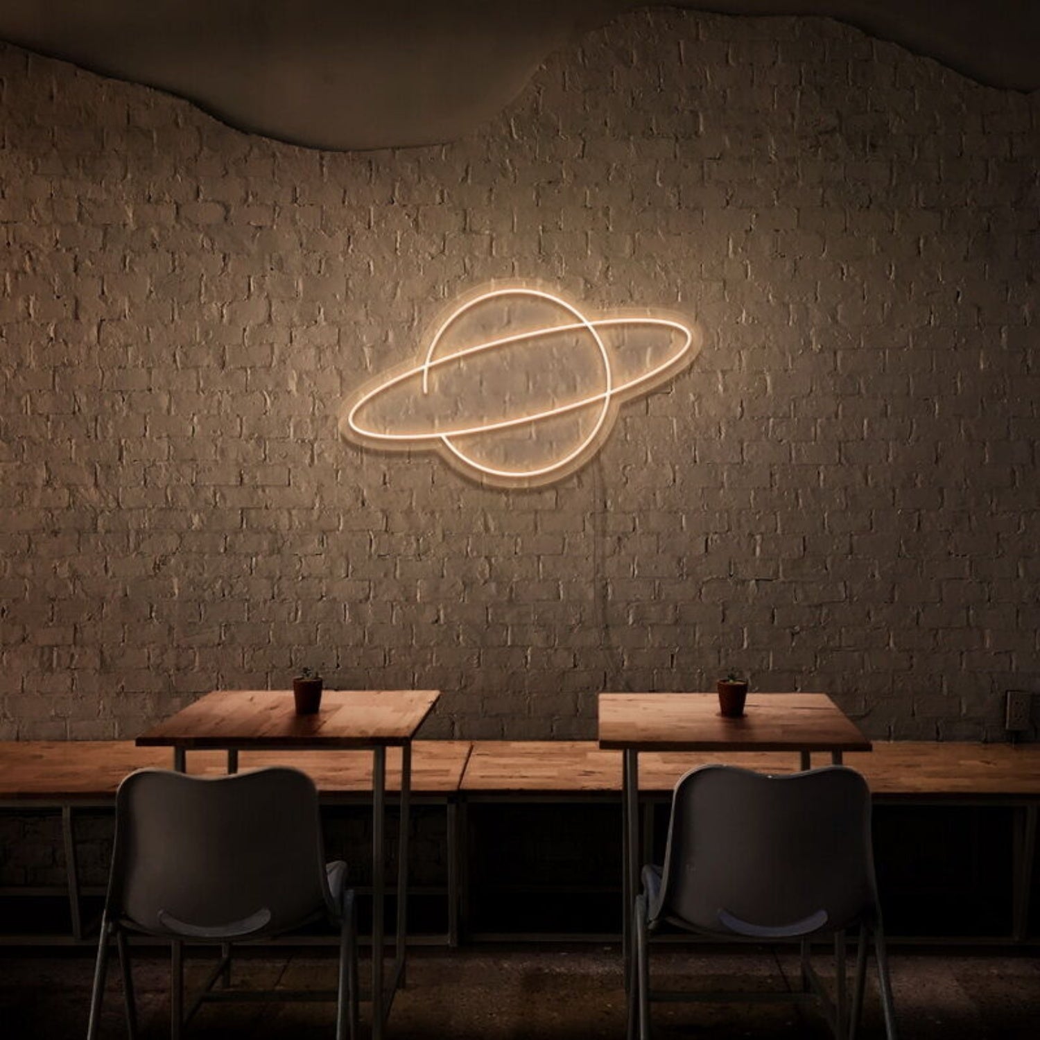 Planet Led Neon Sign Celestial And Dreamy Touch | Shineneon