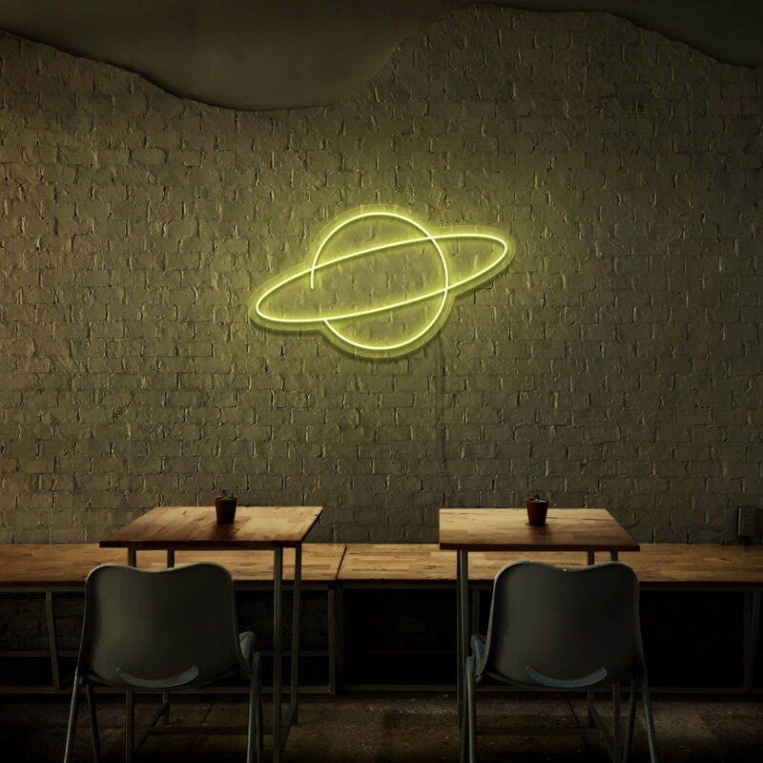 Planet Led Neon Sign Celestial And Dreamy Touch | Shineneon
