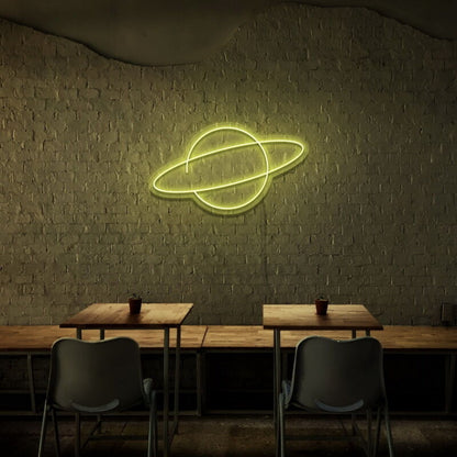 Planet Led Neon Sign Celestial And Dreamy Touch | Shineneon