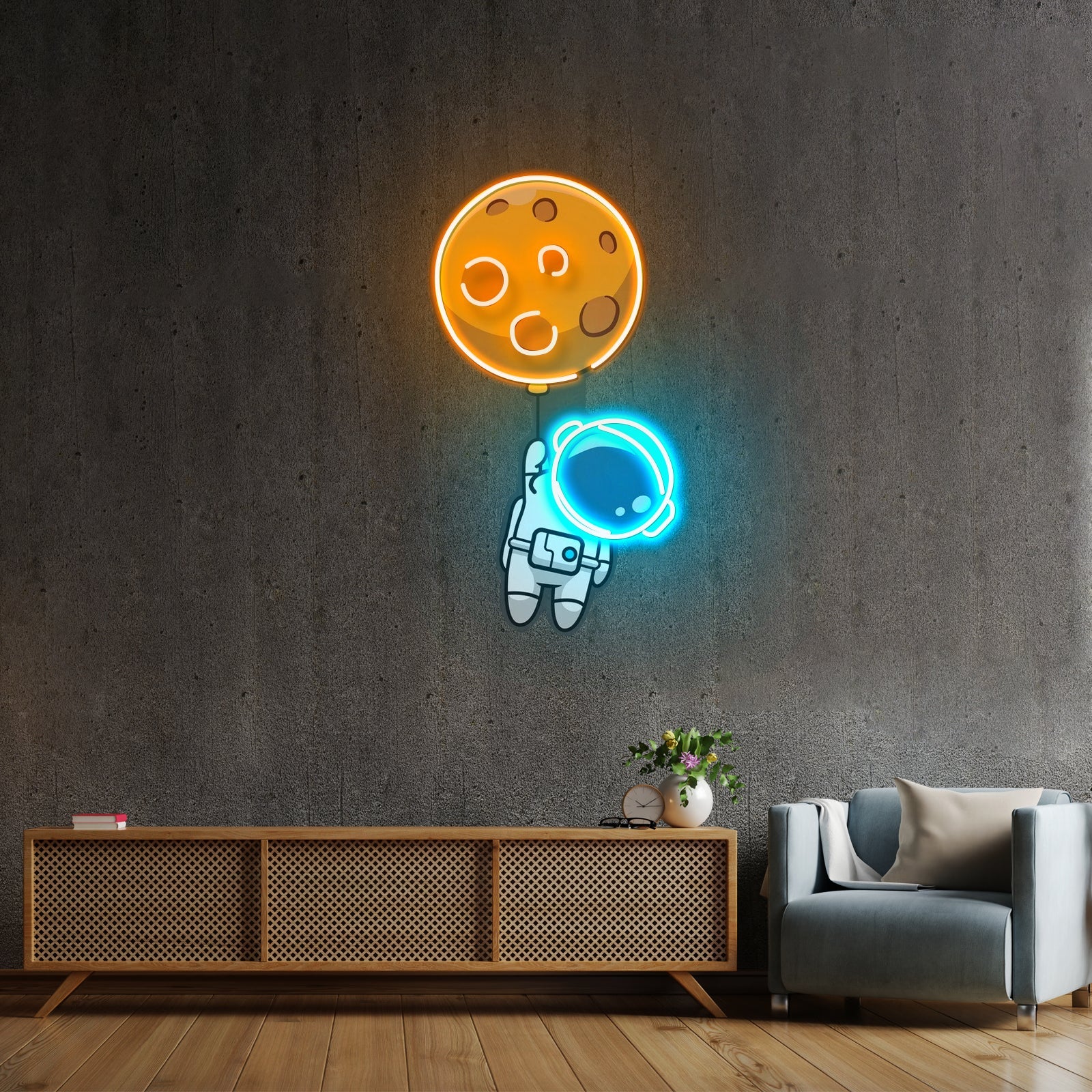 Planet Neon Sign For Kids Room Led Signs - Shineneon