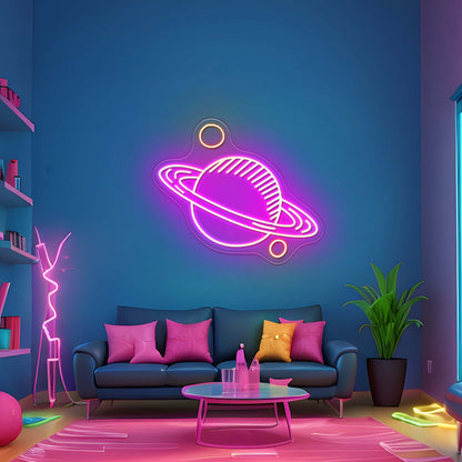 Playful Ghost Floating Led Neon Sign Light Custom Led Signs