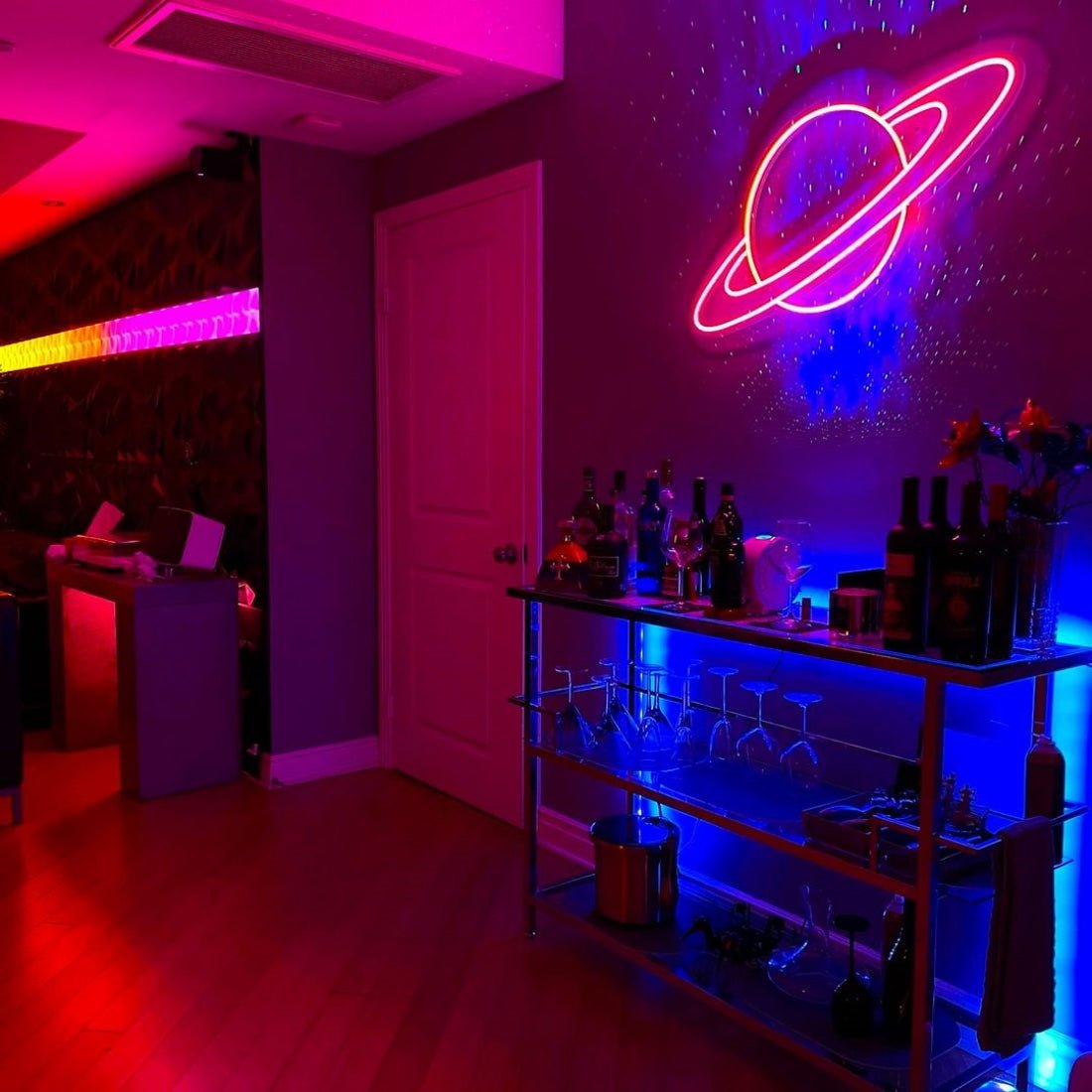 Planet Saturn Led Sign Business Neon Sign - Shineneon
