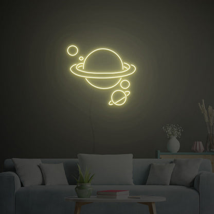 Planets Led Neon Sign Neon Light Signs Custom For Home Party | Shineneon