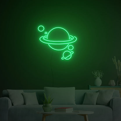 Planets Led Neon Sign Neon Light Signs Custom For Home Party | Shineneon