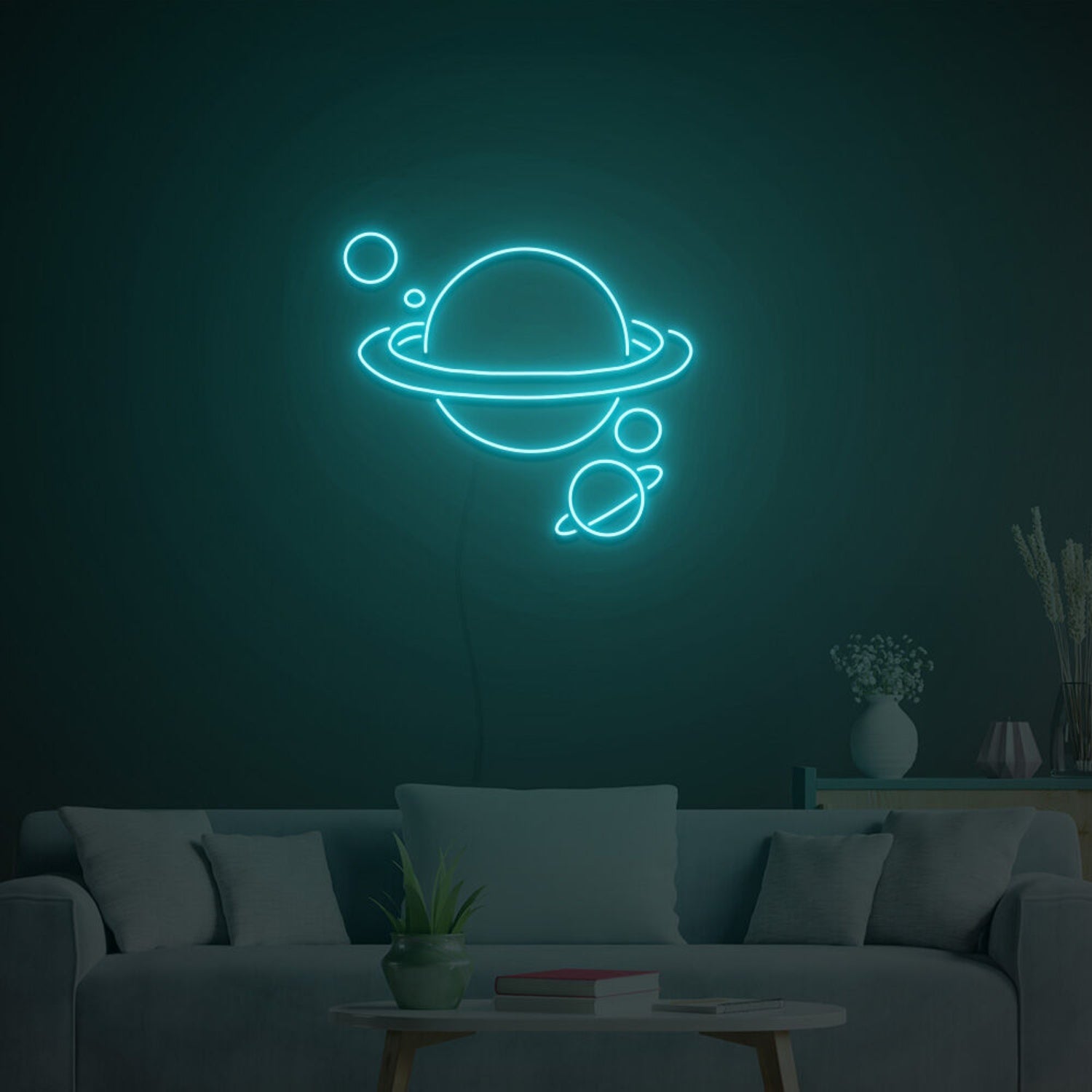 Planets Led Neon Sign Neon Light Signs Custom For Home Party | Shineneon
