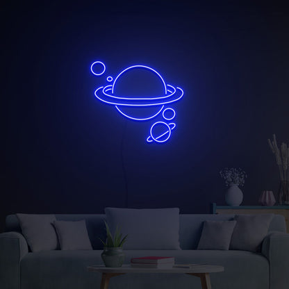 Planets Led Neon Sign Neon Light Signs Custom For Home Party | Shineneon