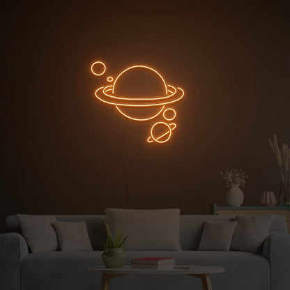 Planets Led Neon Sign Neon Light Signs Custom For Home Party | Shineneon