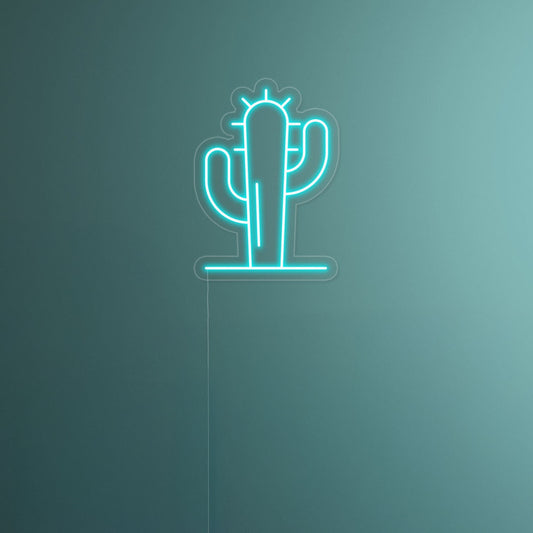 Plant Cactus Neon Sign