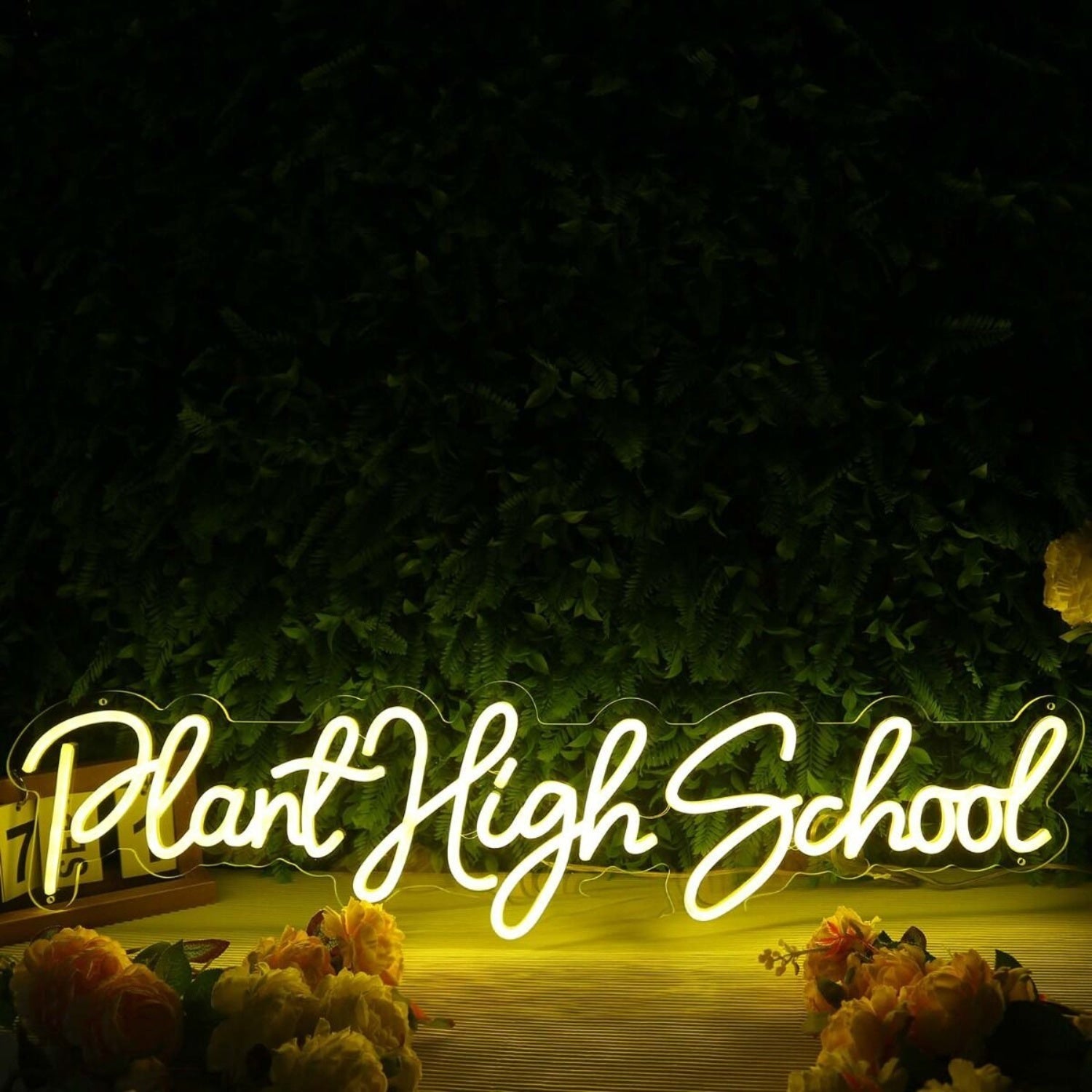 Plant High School Yellow Led Neon Sign - Shineneon