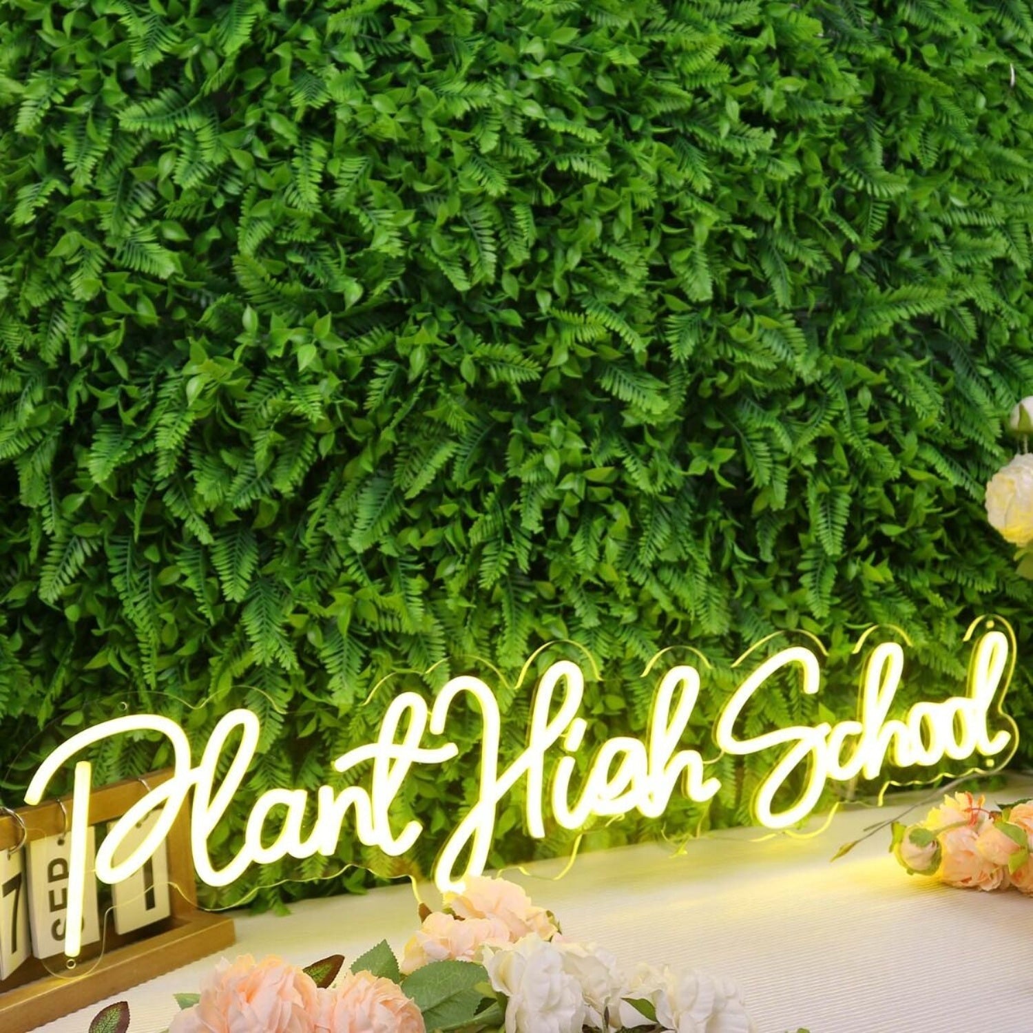 Plant High School Yellow Led Neon Sign - Shineneon