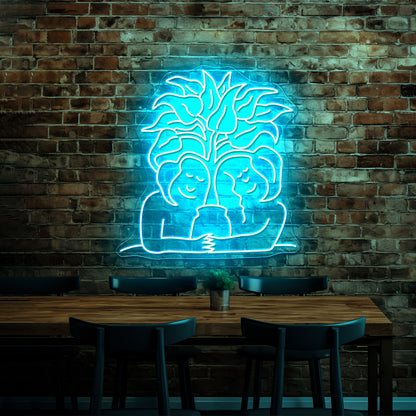 Plantasia Artwork Led Neon Signs Custom