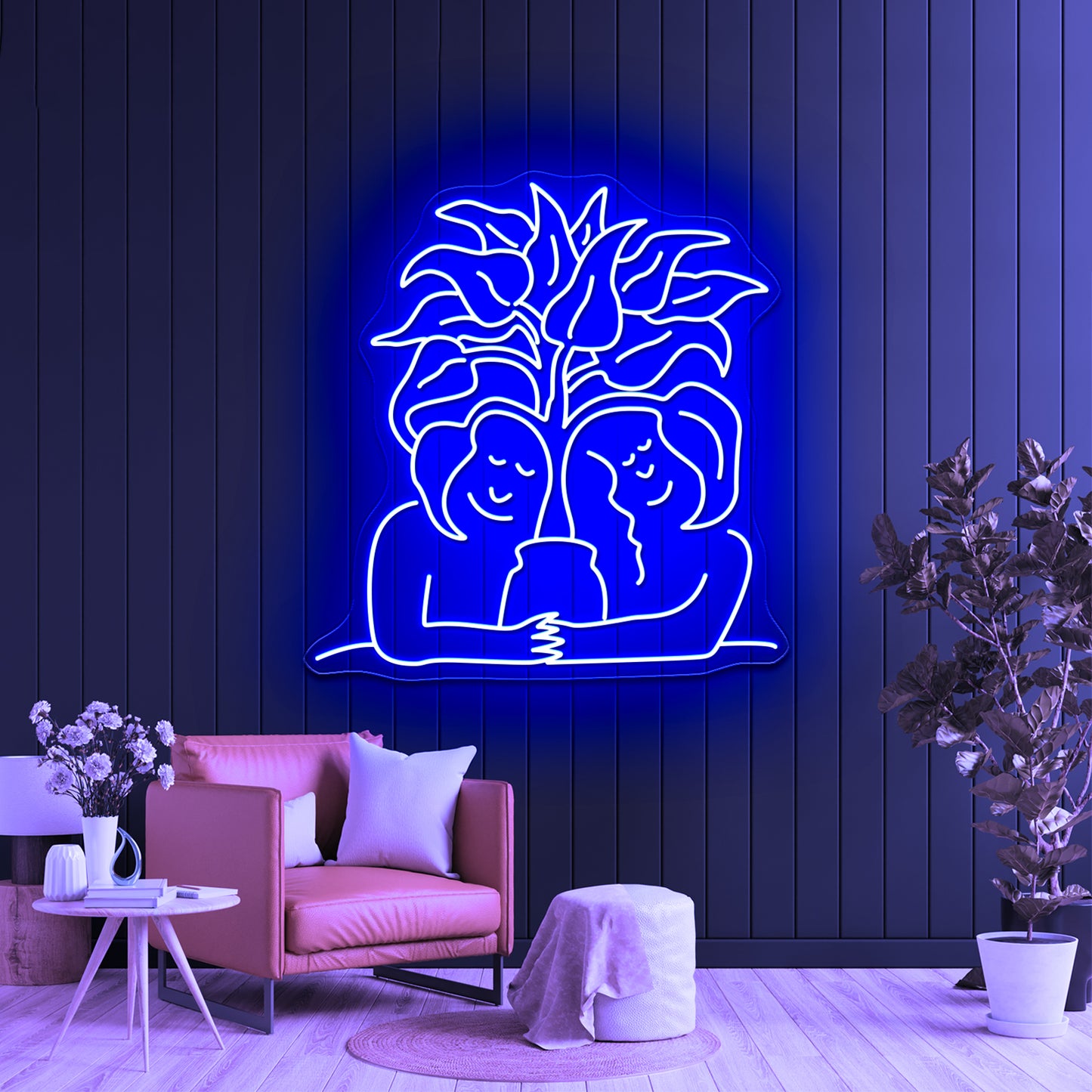 Plantasia Artwork Led Neon Signs Custom