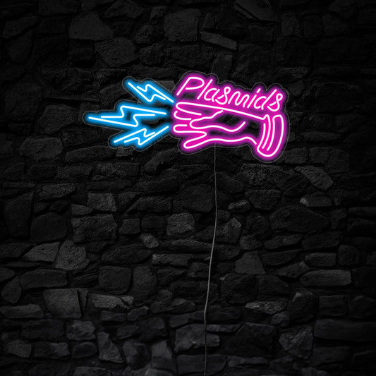 Plasmids Gamer Bedroom Decor Led Neon Sign For Game Room