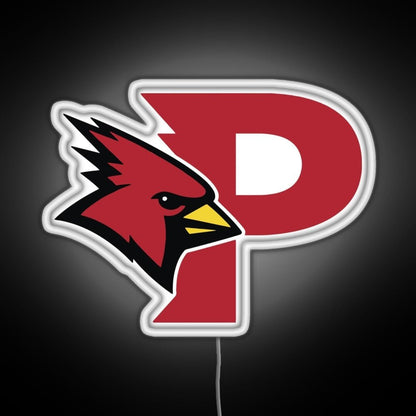 Plattsburgh Cardinals Rgb Led Neon Sign Pop Wall Art - Shineneon