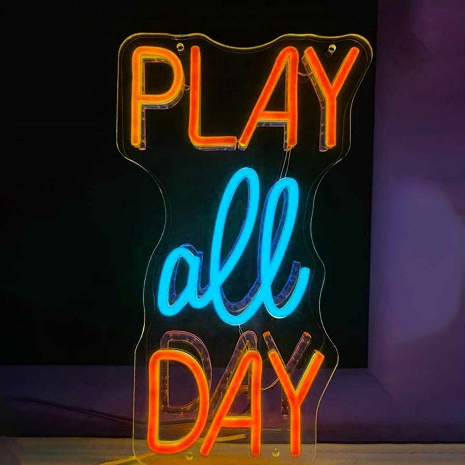 Play All Day Game Led Neon Sign | Shineneon