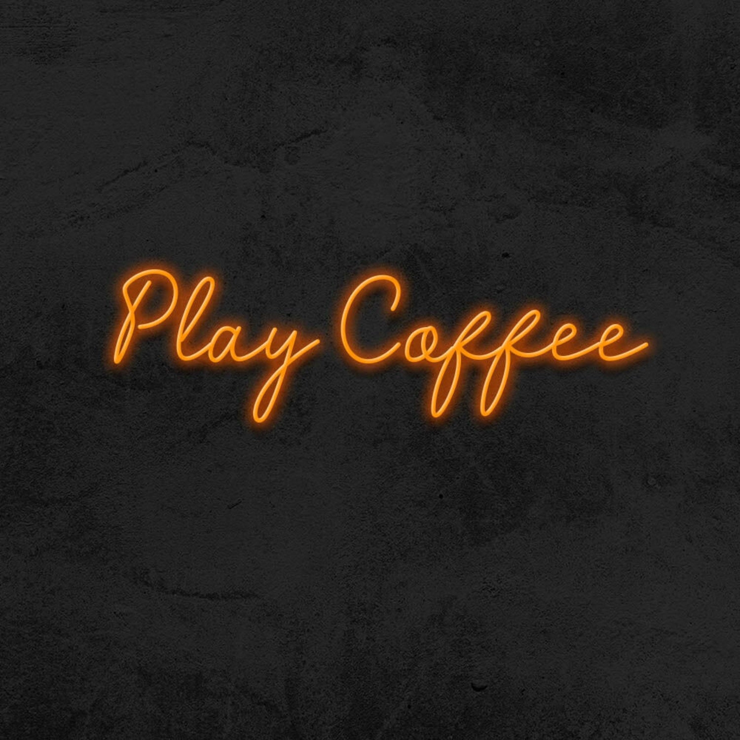 Play Coffee Led Neon Sign | Shineneon