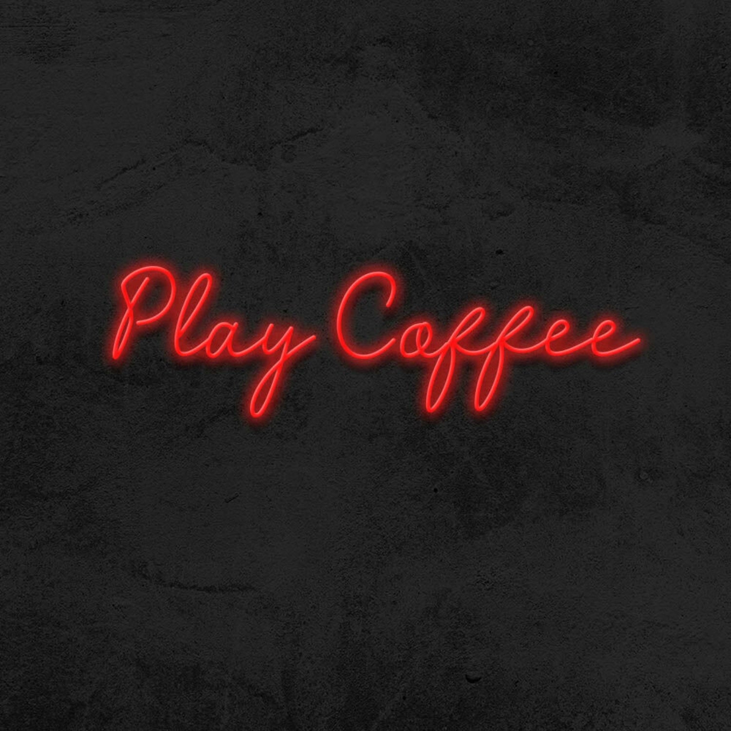 Play Coffee Led Neon Sign | Shineneon