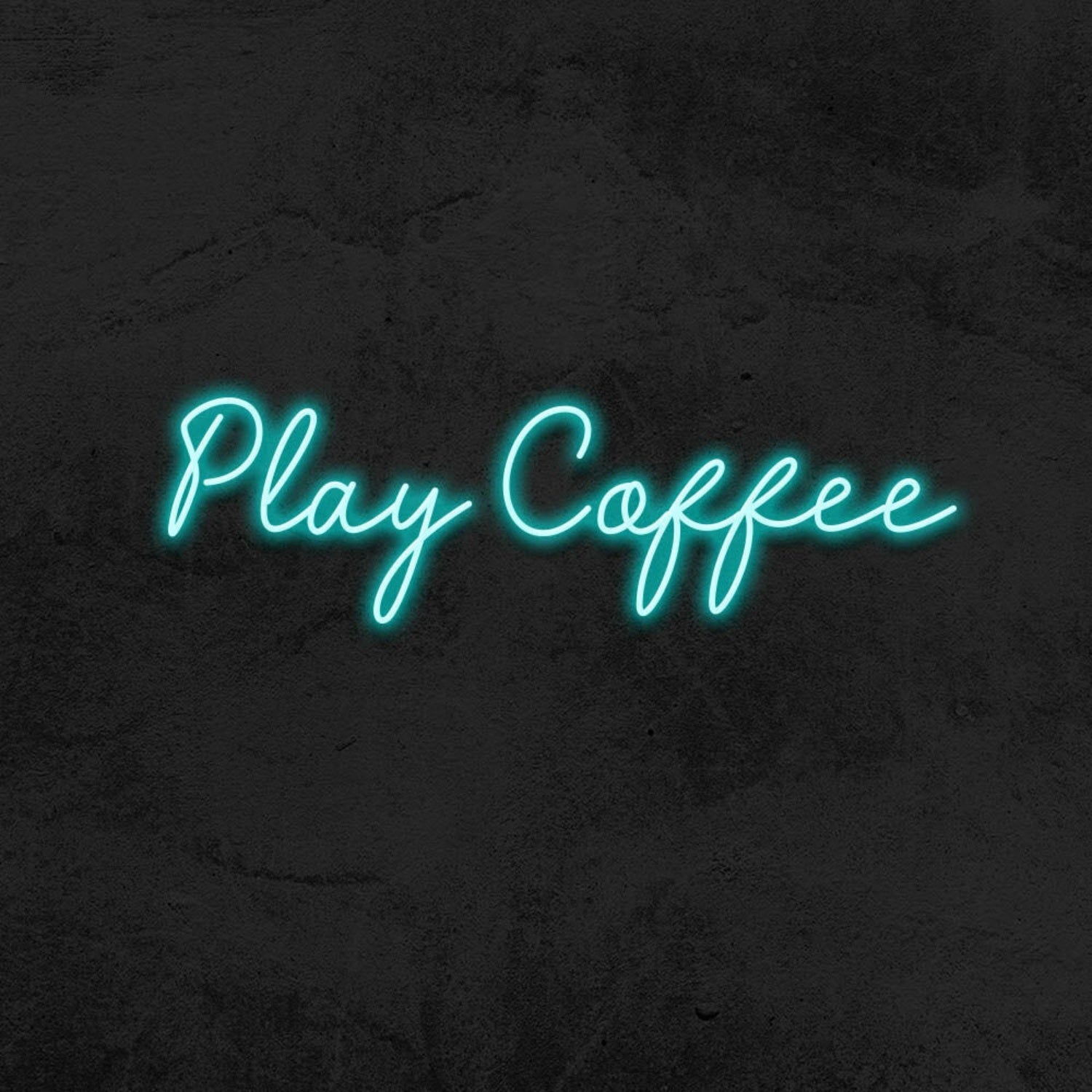 Play Coffee Led Neon Sign | Shineneon