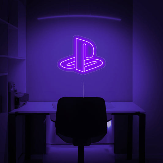 Play Logo Game Room Wall Decor Led Neon Sign For Game Room