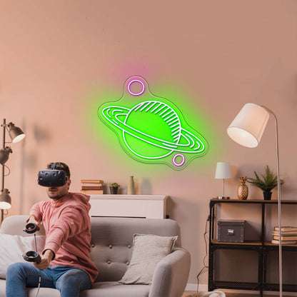 Playful Ghost Floating Led Neon Sign Light Custom Led Signs - Shineneon
