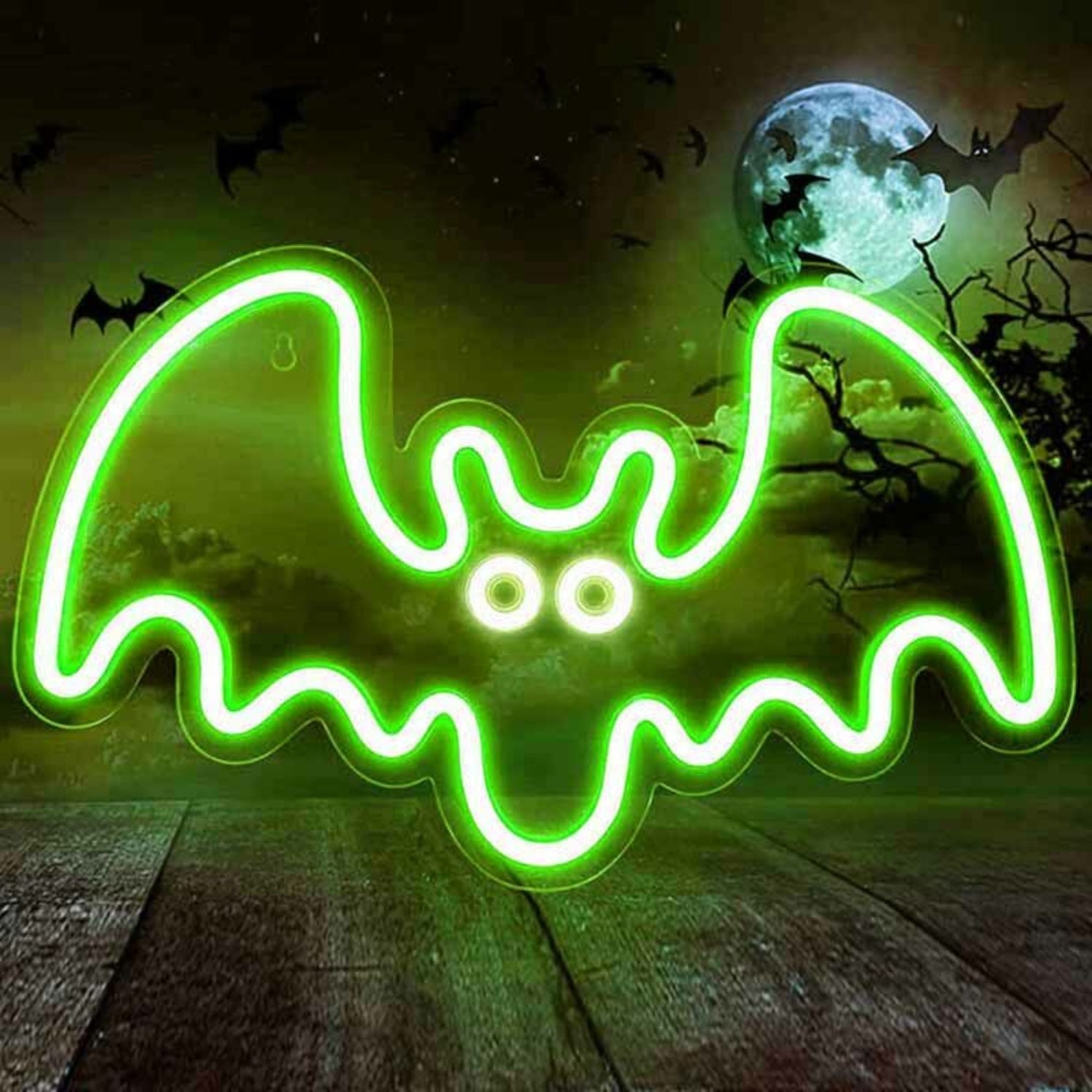 Playful Halloween Bat Neon Sign | Shineneon