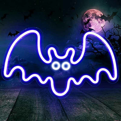Playful Halloween Bat Neon Sign | Shineneon