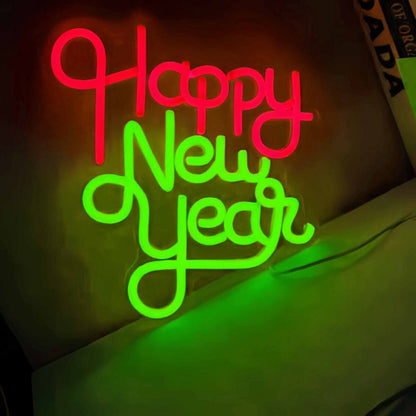 Playful Happy New Year Neon | Shineneon