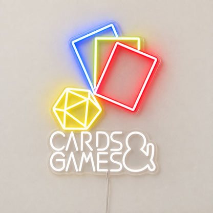 Playing Cards LED Neon Sign - Shineneon
