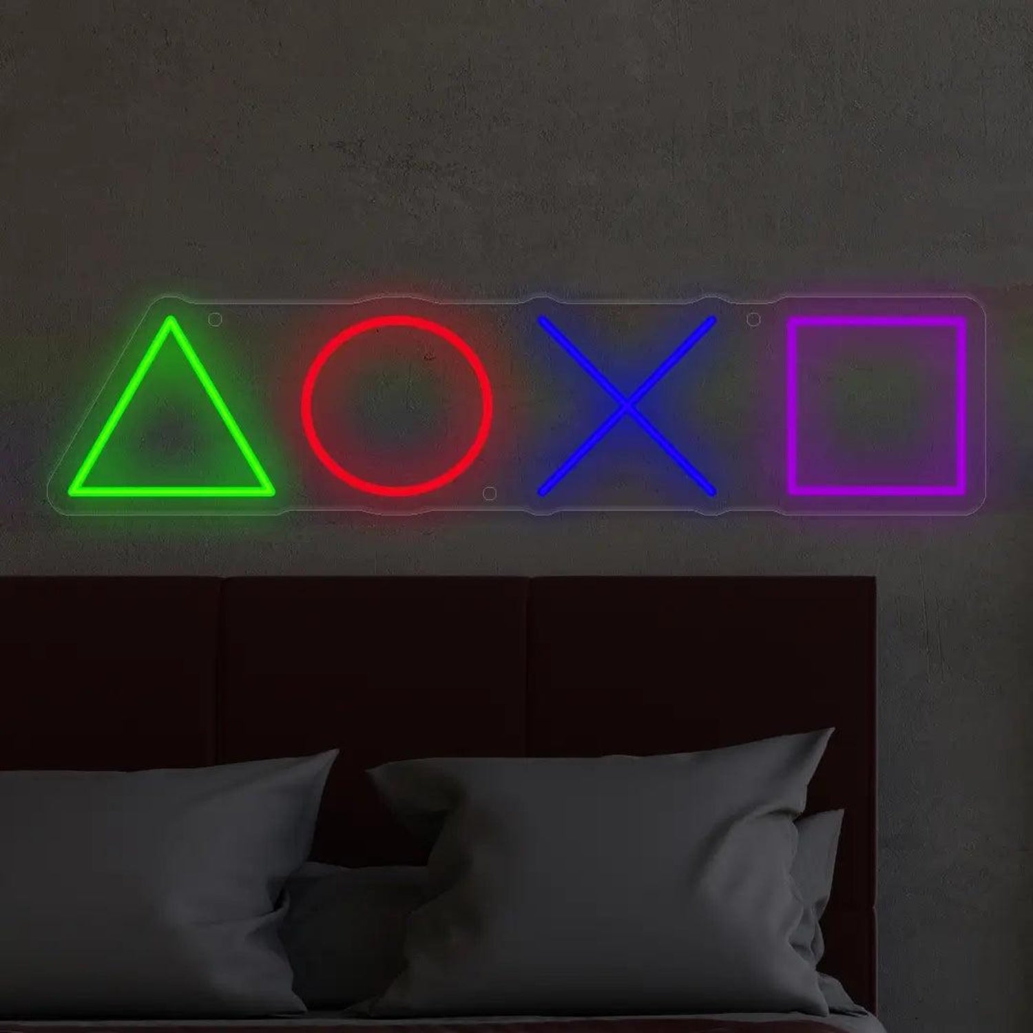Playstation Controls Multicolor Led Neon Sign For Game Room | Shineneon