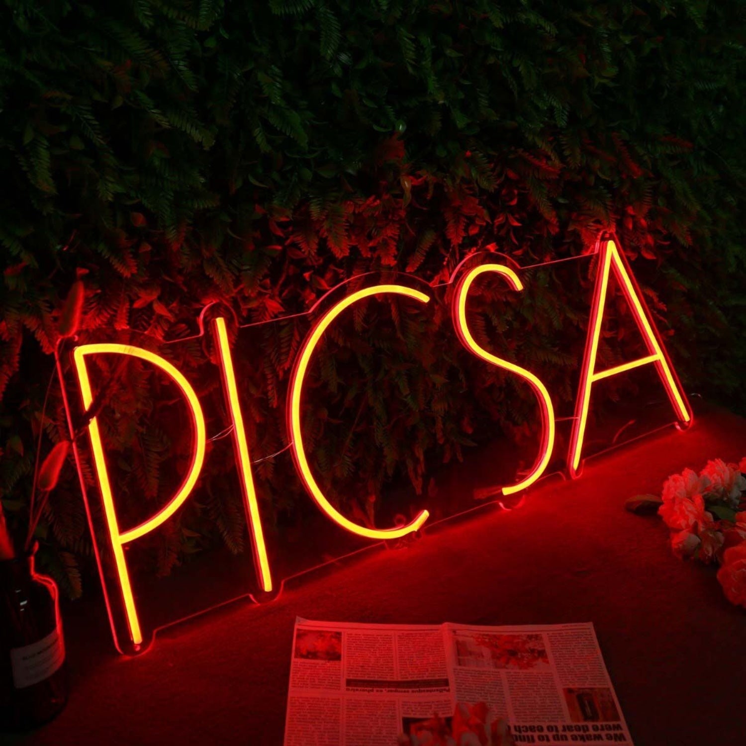 Plcsa Red Led Neon Sign - Shineneon