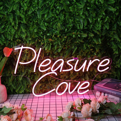 Pleasure Cove Red Led Neon Sign - Shineneon