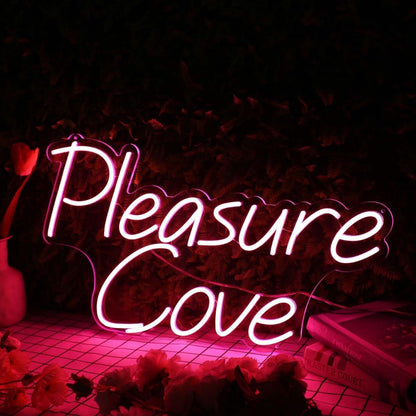 Pleasure Cove Red Led Neon Sign - Shineneon